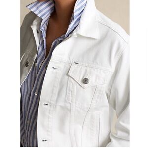 Polo by Ralph Lauren Crisp White Denim Jacket